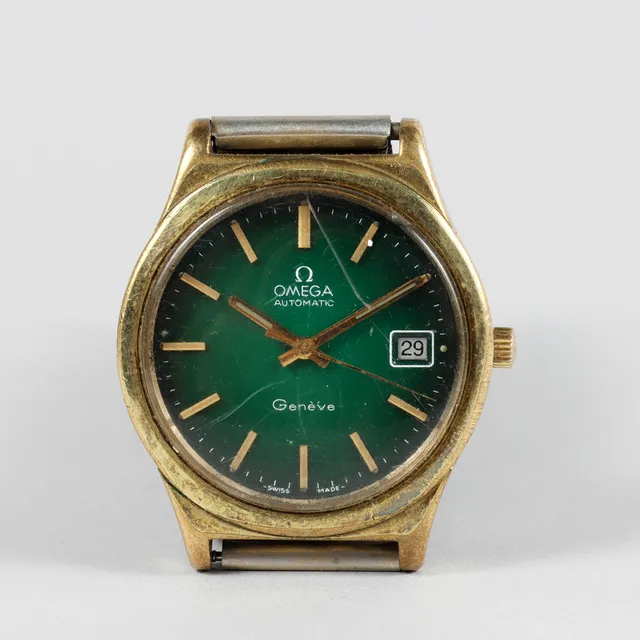 OMEGA Genève, förgyllt stål, automatic, 1970-tal.