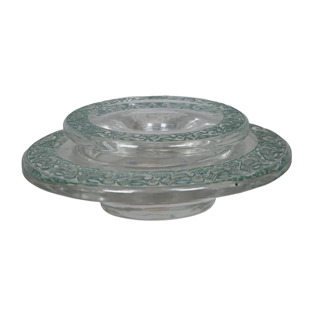 RENE LALIQUE (FRENCH 1860-1945), A DAMPIERRE CANDLEHOLDER. — Other — Bishop & Miller