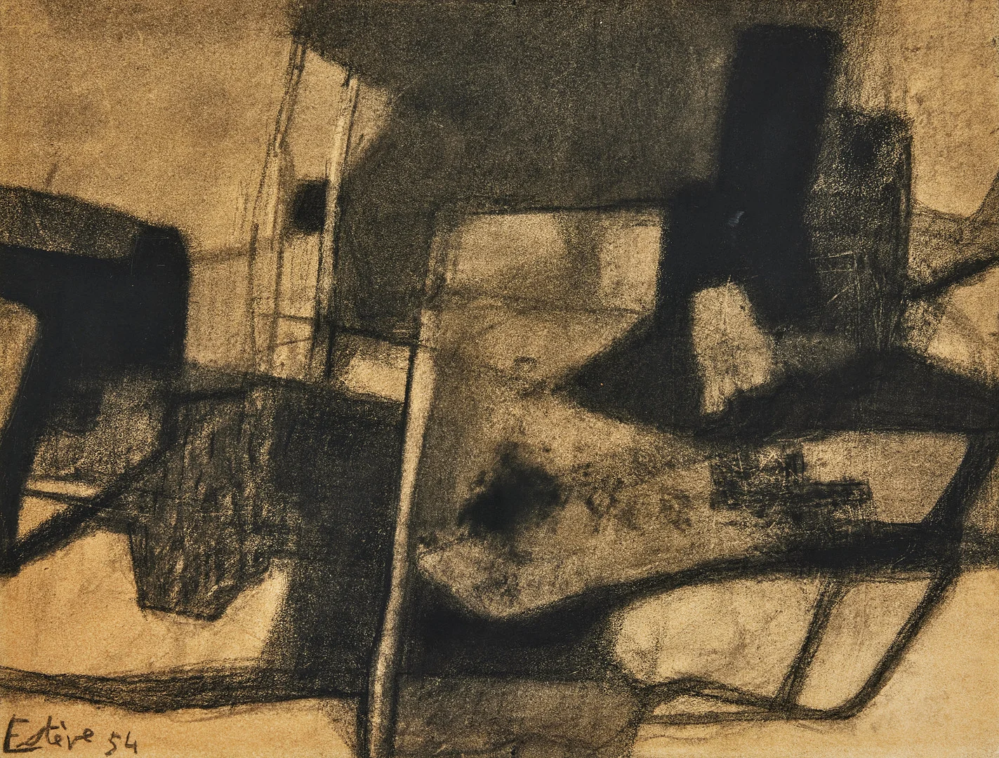 MAURICE ESTÈVE. Utan titel. — Paintings — Stockholms Auktionsverk Fine Art