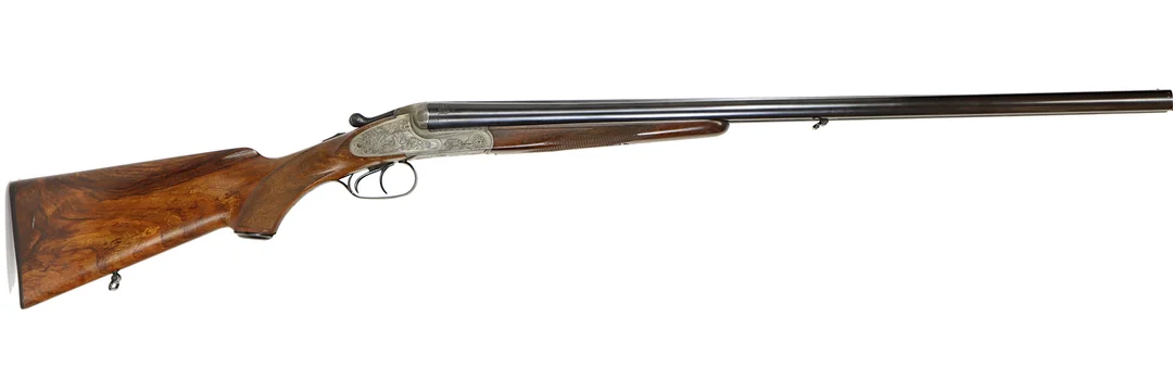 HAGELGEVÄR, fabrikat Simson, modell 76E, kaliber 12/70, tillv.nr 725135. — Shotguns — Walter Borg