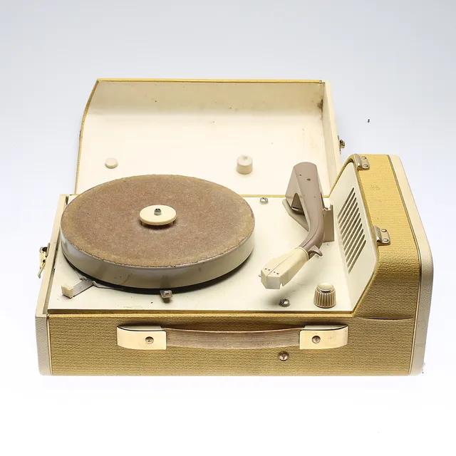RESEGRAMMFON, Philips, 1900-talets mitt.