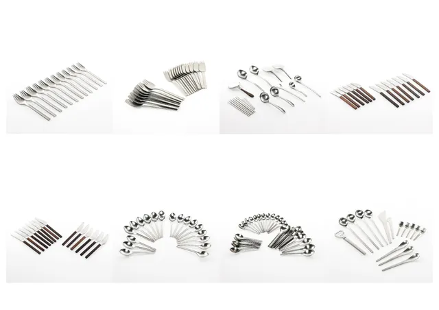Magnus Stephensen for Georg Jensen. 'Tuja' cutlery made of steel. (143)