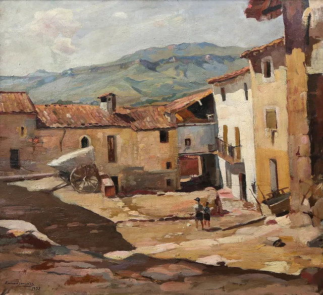 RAMON BARNADAS. Village.