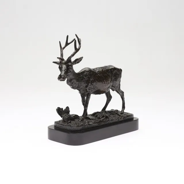SKULPTUR, patinerad metall, 1900-tal.