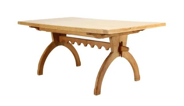Henry Kjærnulf for Nyrup Møbelfabrik. Dining table, oak