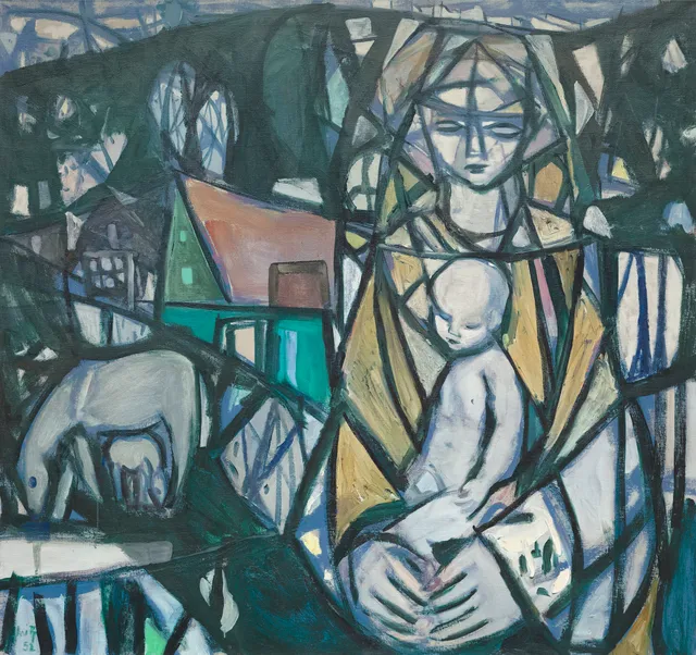 Fjell, Kai — Mor og barn, 1952