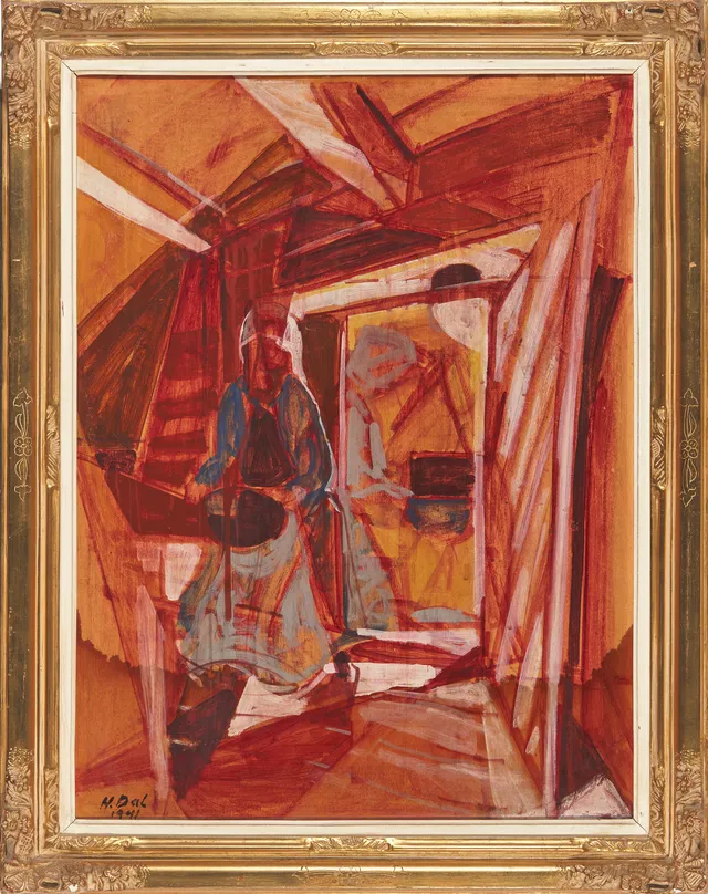 Dal, Harald — Kone i interiør, 1941