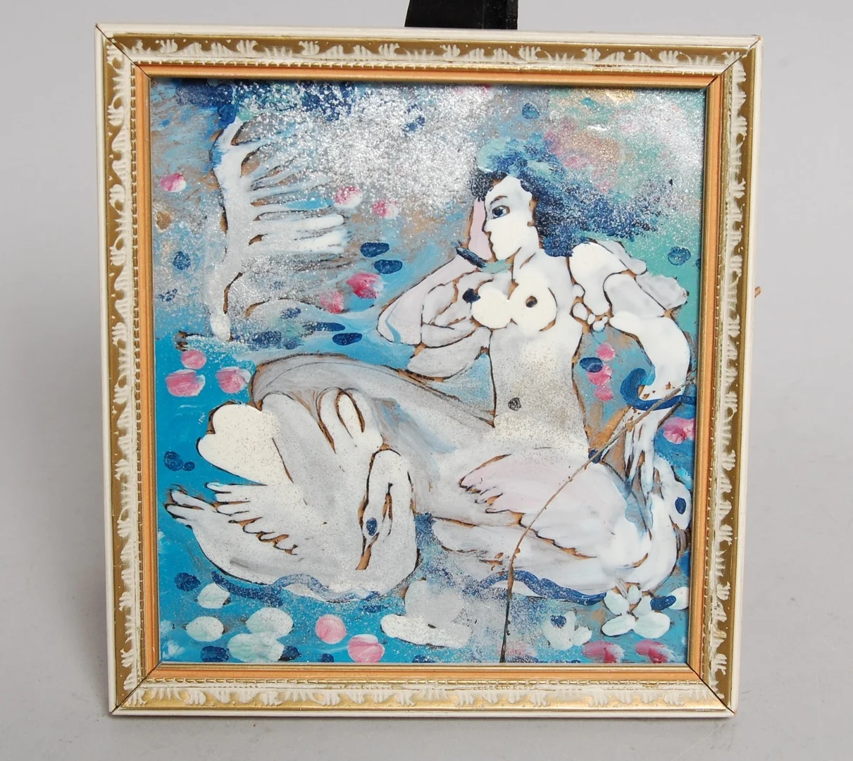 ALY BEN SALEM. emalj på glas. — Paintings — Auktionsverket Engelholm