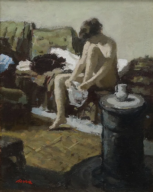 FRANCESC SERRA CASTELLET. A girl.