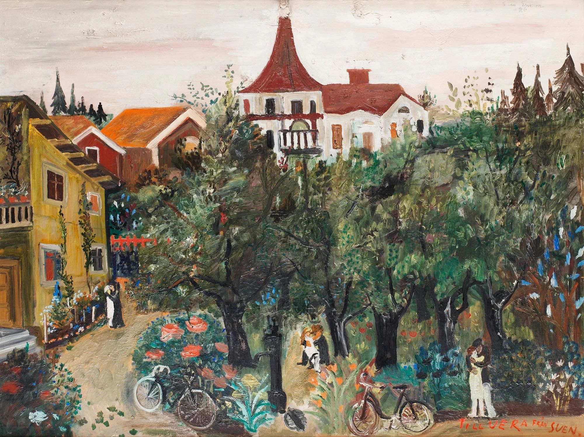 Sven X:et Erixson, "Sommarnatt" (Tumba). — Bukowskis