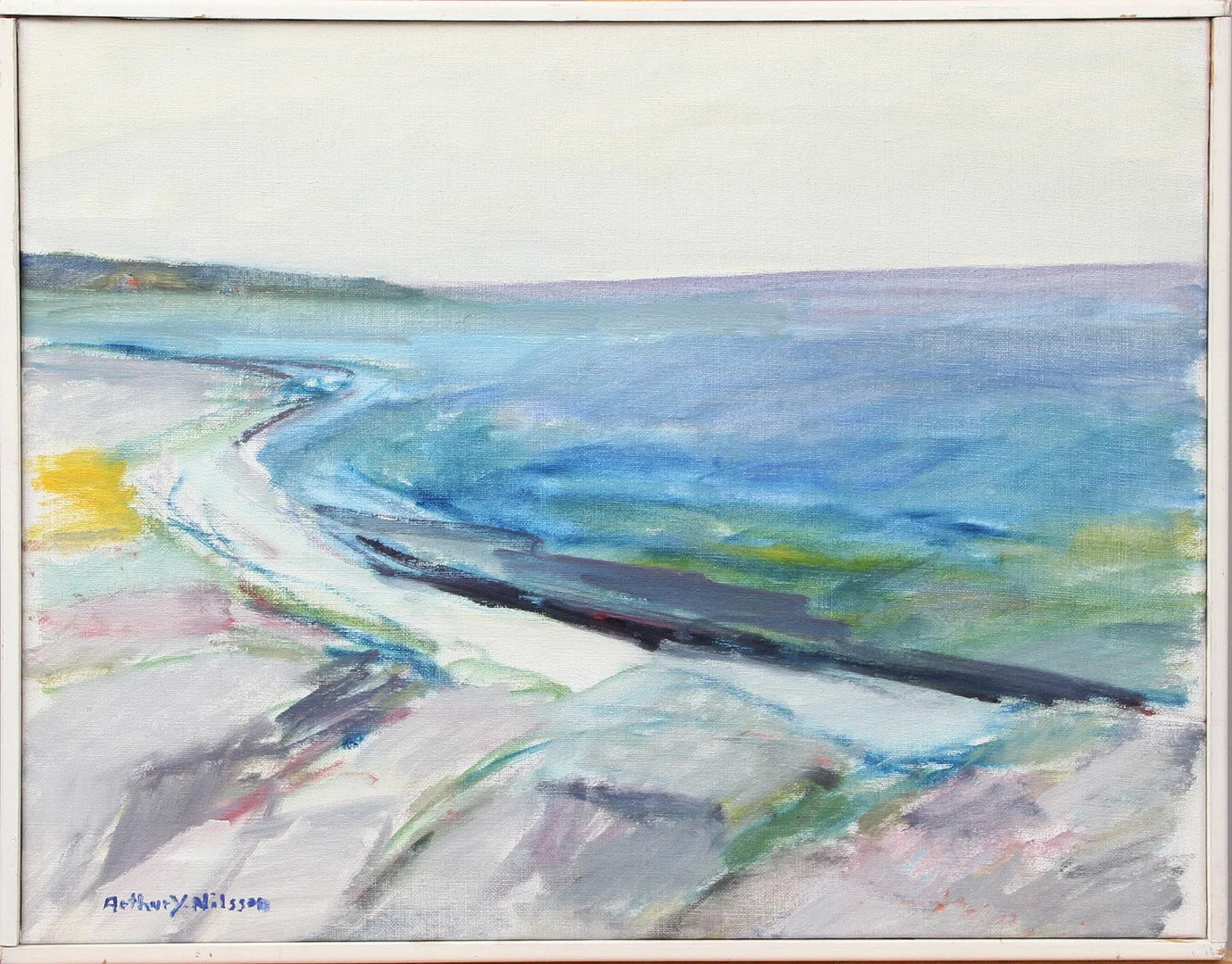 ARTHUR Y NILSSON. OLJA, på duk, signerad. — Paintings — Kalmar Auktionsverk