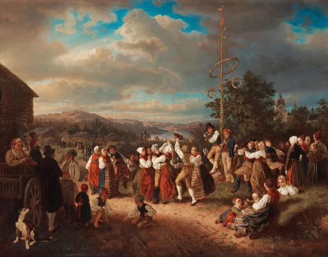 Kilian Zoll, "Midsommardans i Rättvik".