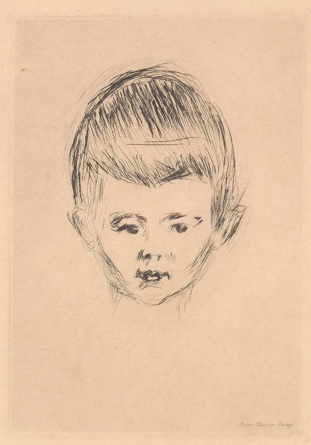 Munch, Edvard — "Andreas Schwarz" 1906/1925