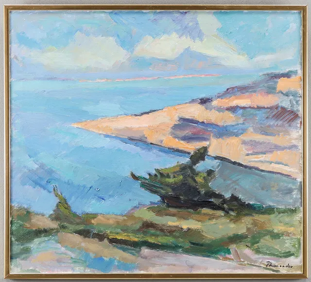 HARRY THOMANDER. Kustlandskap.