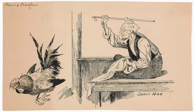 Moe, Louis — "Hanen og Skrædderen"
