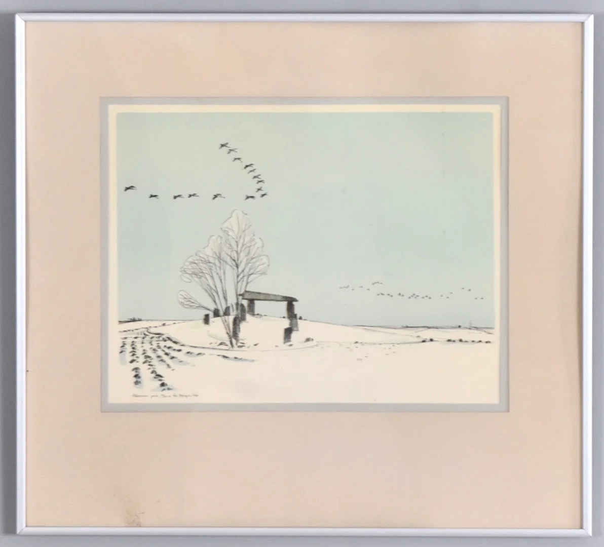 ÅKE PETTERSSON NÅW. Färglitografi. — Engravings & Prints — Halmstads Auktionskammare