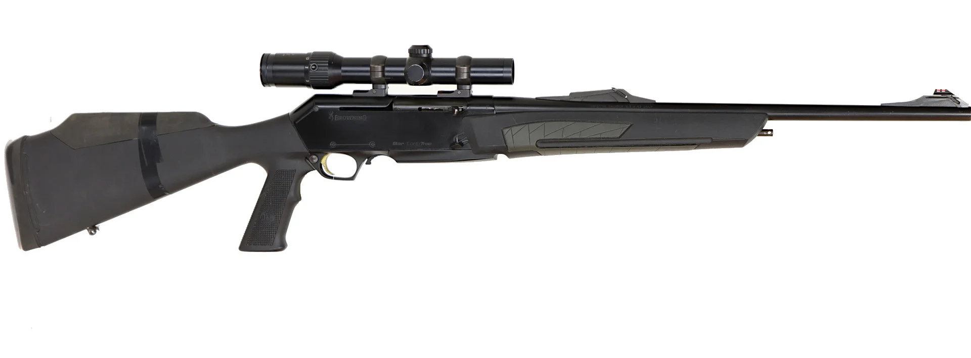 435. KULGEVÄR, Halvautomatisk, fabrikat Browning, modell BAR Long Trac, kaliber 9,3x62, tillv.nr 311MP27280, se-nr SE2290573. — Rifles — Walter Borg