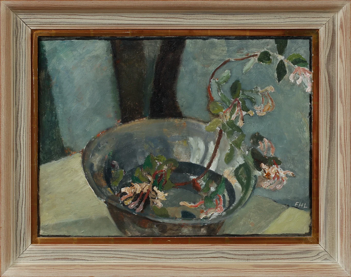 FOLKE HELLSTRÖM LIND. Stilleben, olja på duk, signerad. — Paintings — Göteborgs Auktionsverk