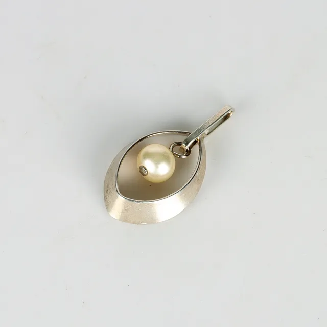 HÄNGSMYCKE, silver, HSG, stämplad, 1963.