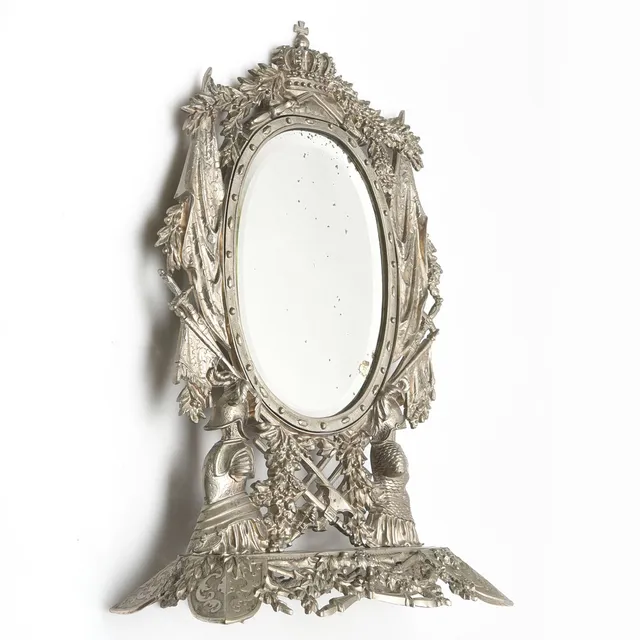 BORDSSPEGEL gjutjärn.18/1900 tal.