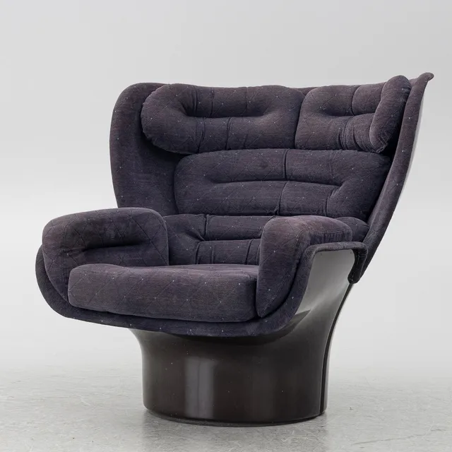 Joe Colombo, fåtölj, "Elda", Comfort, Italien, 1960-70-tal.