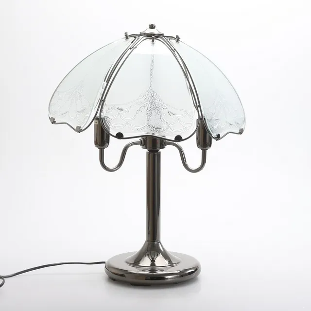 BORDSLAMPA, metall och glas, Lyktan, nutida.