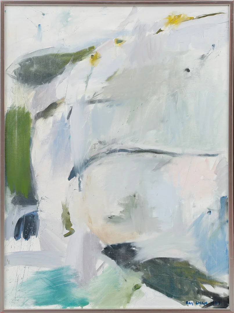 RAY STALJE. "Pastoral II", olja på duk, signerad samt daterad 1987. — Paintings — Göteborgs Auktionsverk