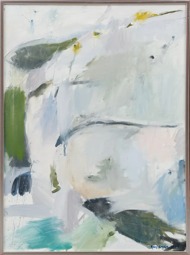RAY STALJE. "Pastoral II", olja på duk, signerad samt daterad 1987.
