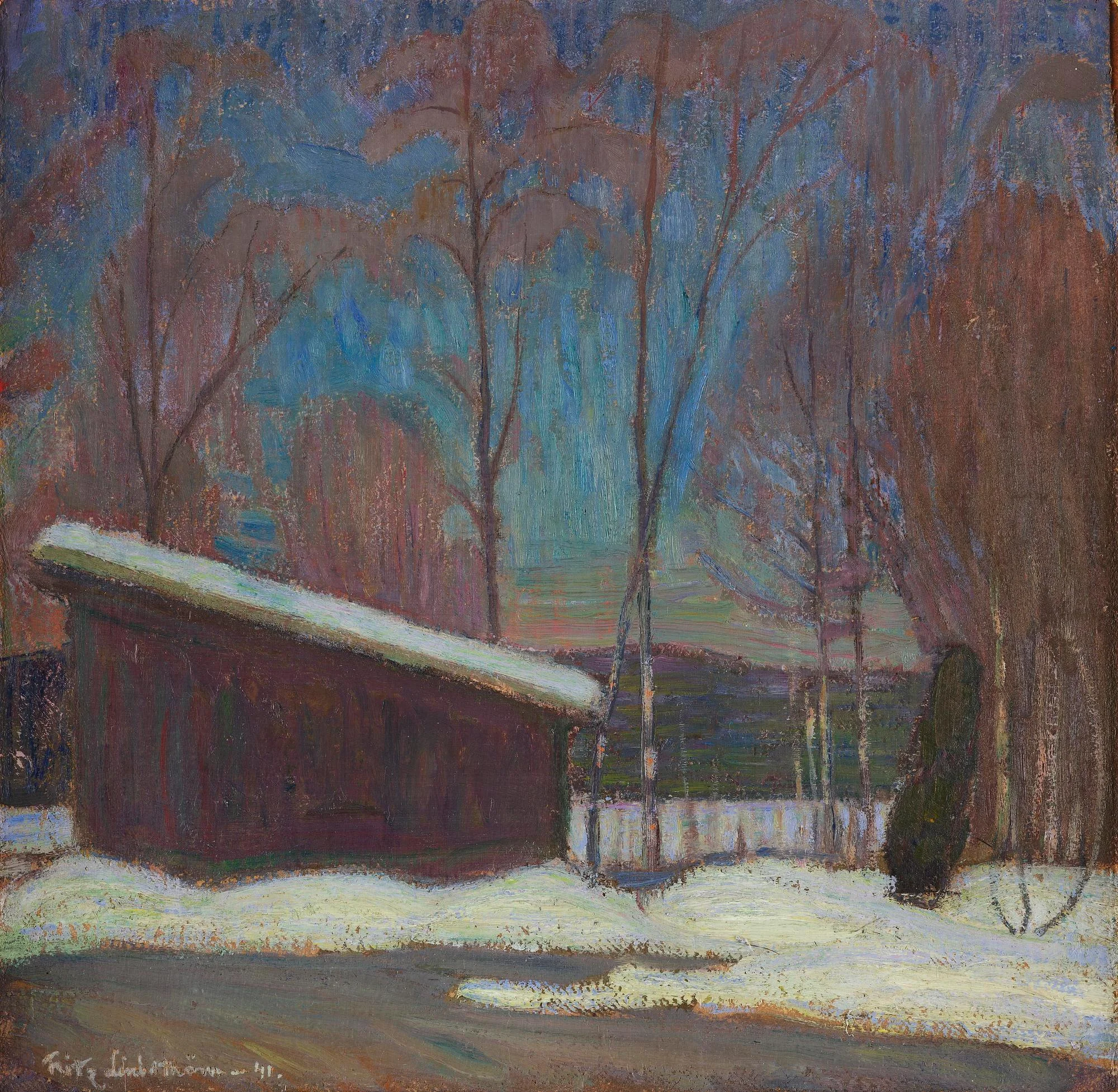 Fritz Lindström, Skymning. — Bukowskis