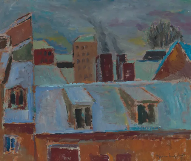 Engebret, Bjarne — Vinter i byen, 1931