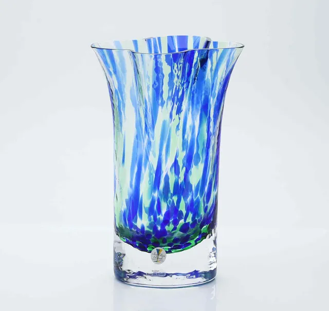 RENATE STOCK. Vas, konstglas, Sea Glasbruk, Kosta, 1900-tal.