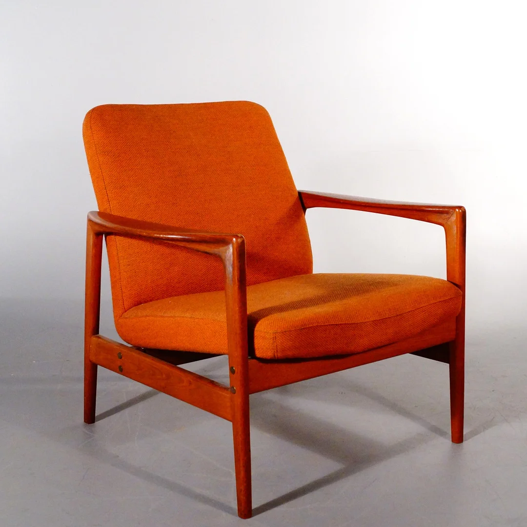 ALF SVENSSON. fåtölj, "Contour". — Armchairs & Chairs — Lysekils Auktionsbyrå