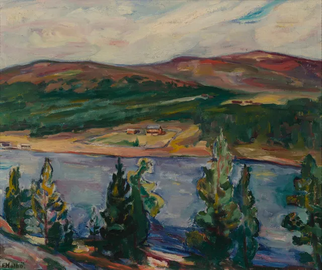 Holbø, Kristen — Landskap