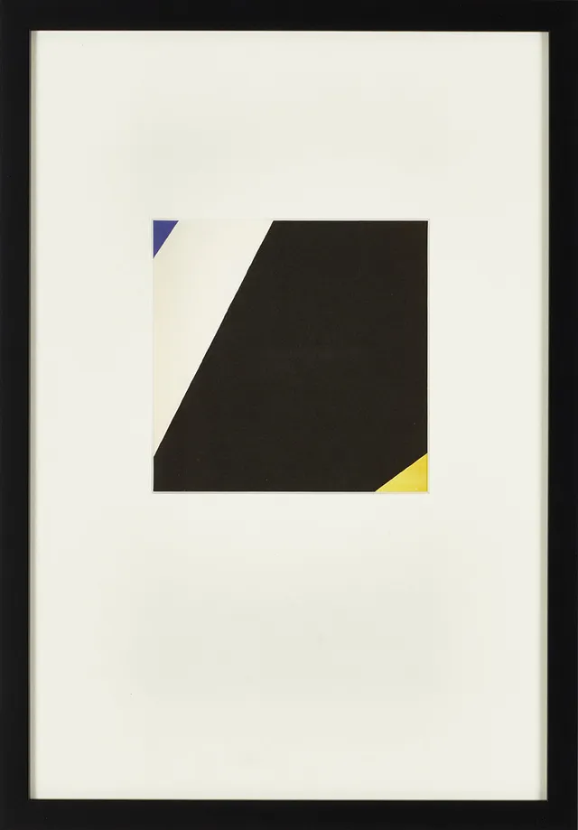 LARS ENGLUND (Sverige, 1933-1925), efter, Komposition, 1956, färgtryck.
