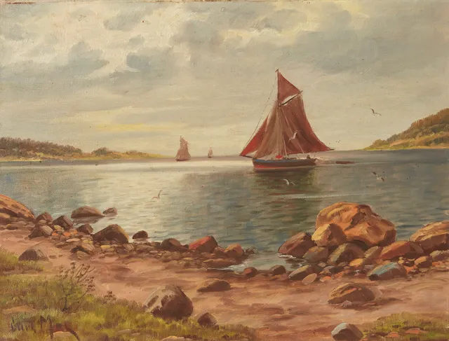 Moe, Carl — Kystlandskap