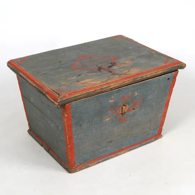 KISTA/SKRIN, allmoge, daterad 1825.