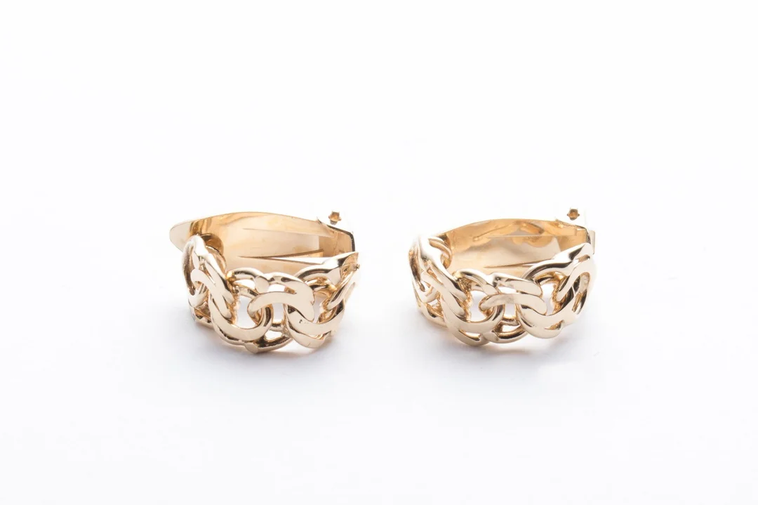 Bismark øreclips af 14 kt guld (2) — Jewellery/Earrings — Lauritz