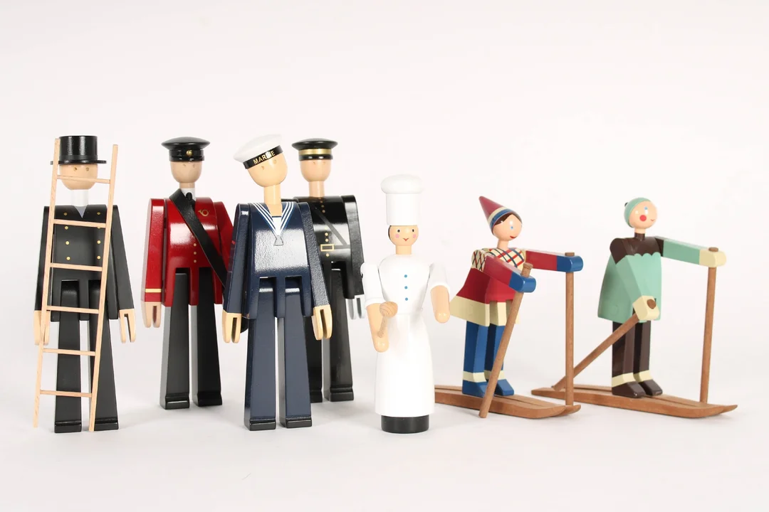 Kay Bojesen. A collection of figures (7) — Hobby and collectibles/Collectibles — Lauritz