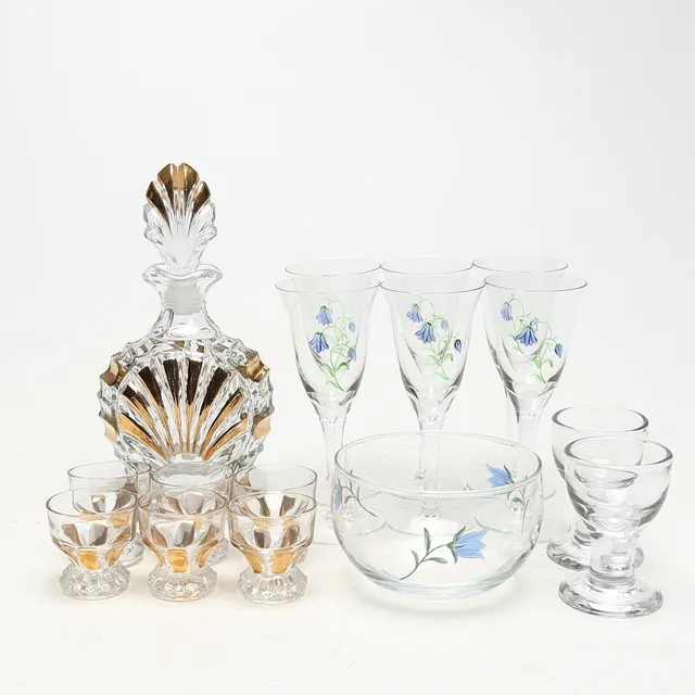 SERVISGLAS, 16 delar.