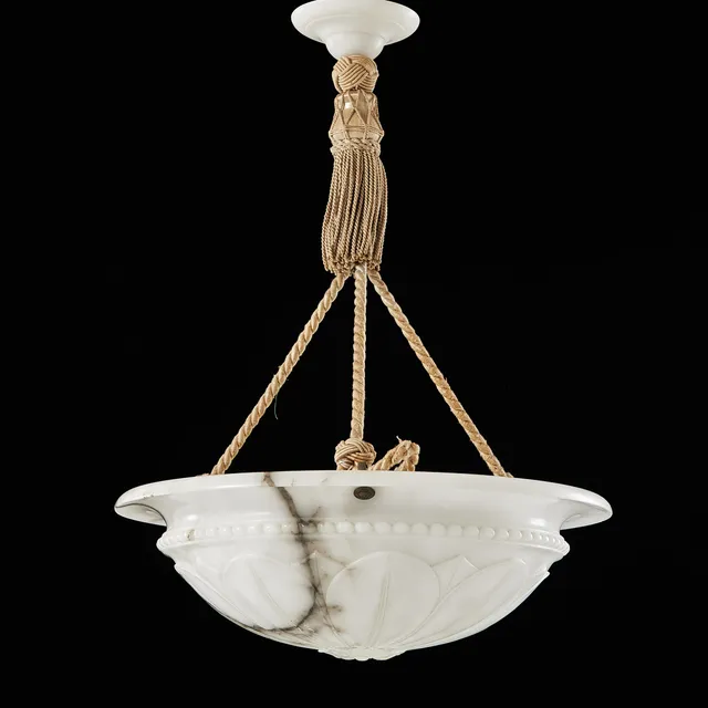 TAKAMPEL, 1900-talets första hälft, alabaster.
