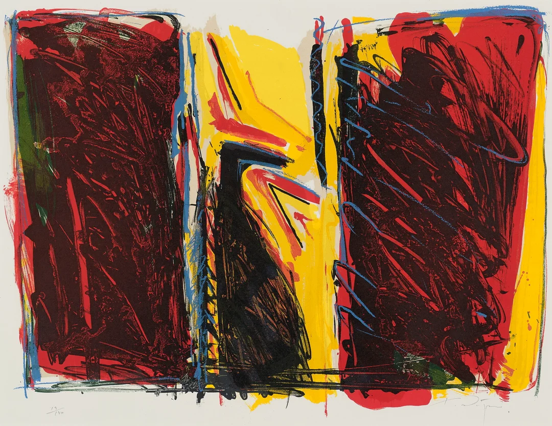 Nupen, Kjell — Uten tittel — Kunst/Grafikk — Blomqvist