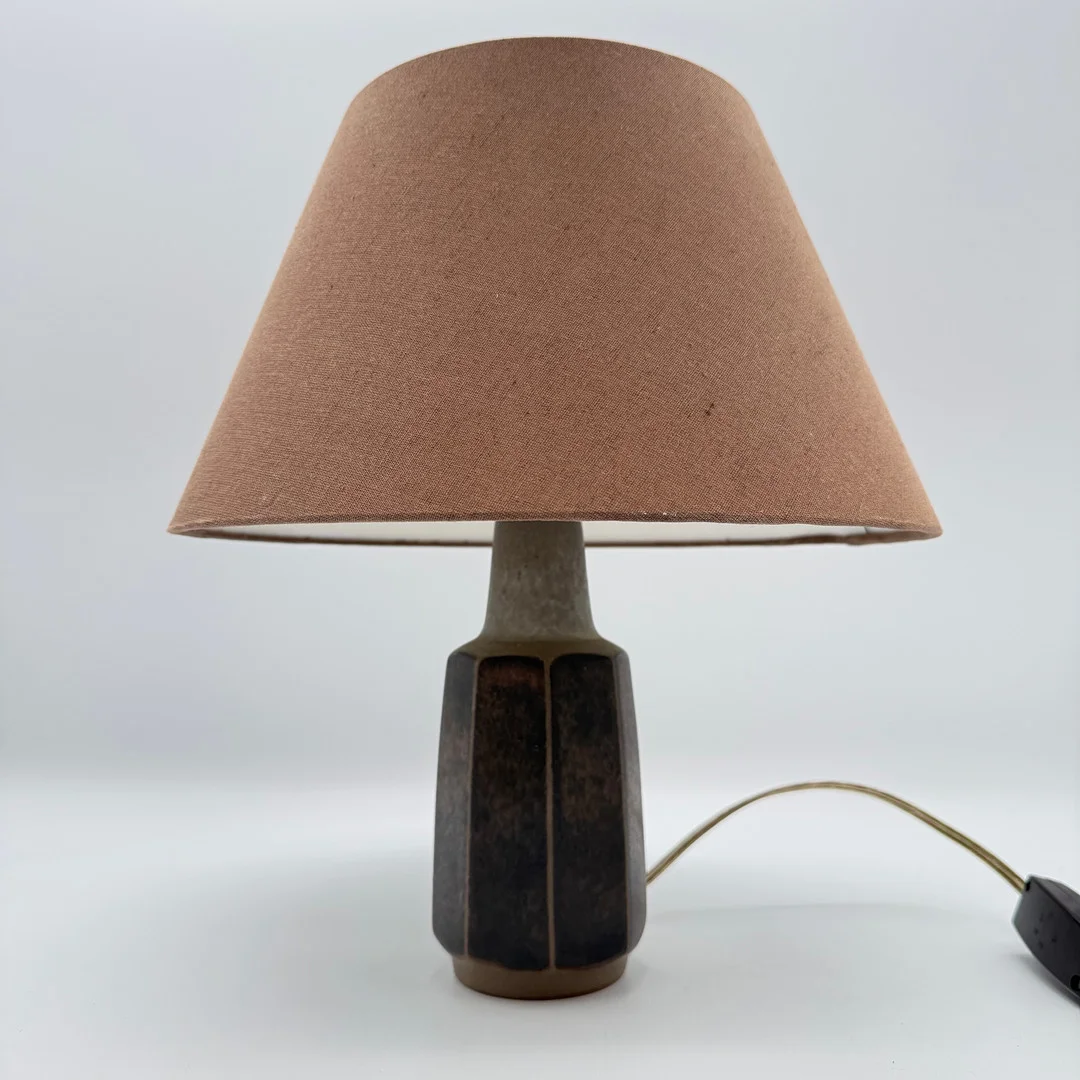 MICHAEL ANDERSEN. DÄNEMARK BORNHOLM KERAMIK LAMPE. — Table Lamps — Kunst- und Auktionshaus Kleinhenz