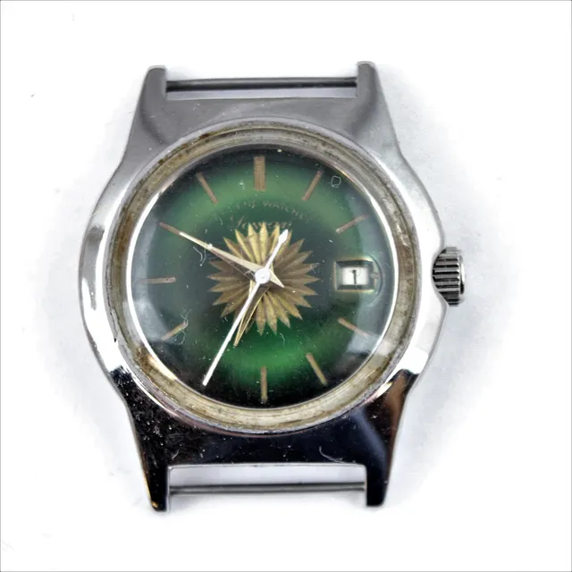 HERRUR Sowar West end watch co stål manuell.