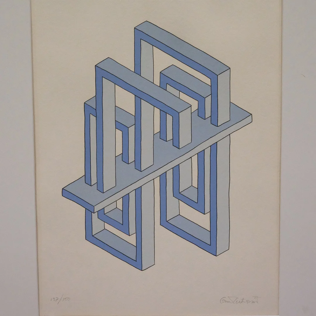 OSCAR REUTERSVÄRD. LITOGRAFI, NUMRERAD 137/500, 64,5X47,5CM. — Engravings & Prints — Björnssons Auktionskammare