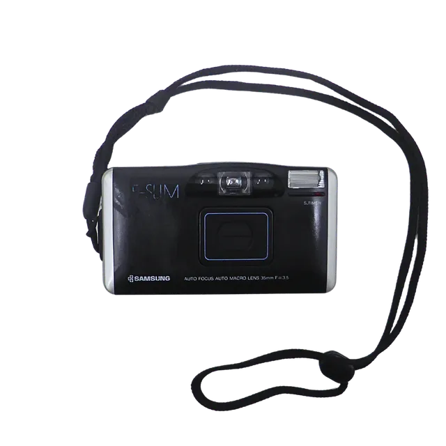 SAMSUNG AF-SLIM ANALOGE KOMPAKTKAMERA.