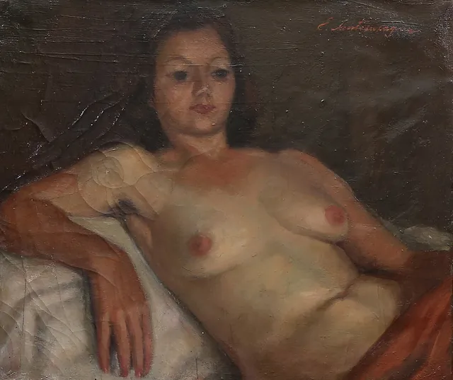 ERNEST SANTASUSAGNA. A girl.