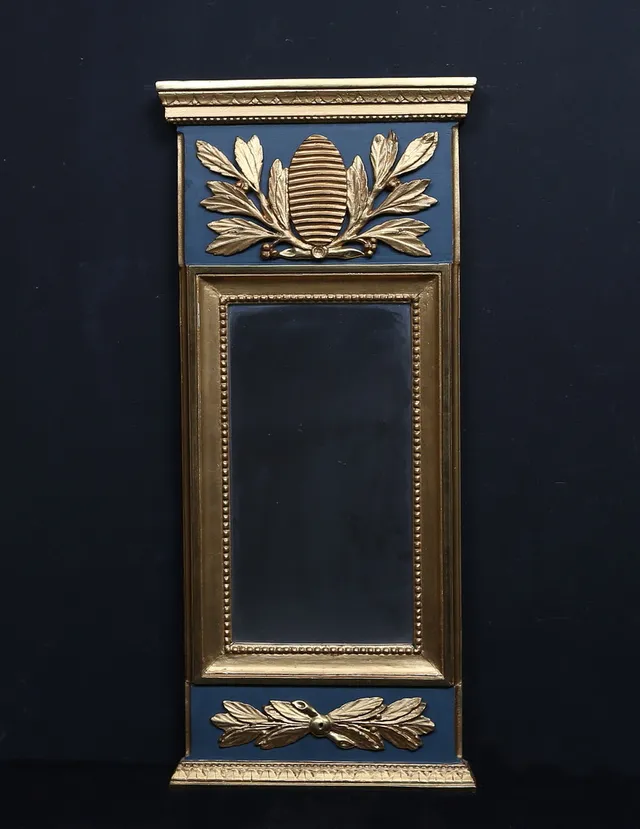 SPEGEL, sengustaviansk, omkring 1800.