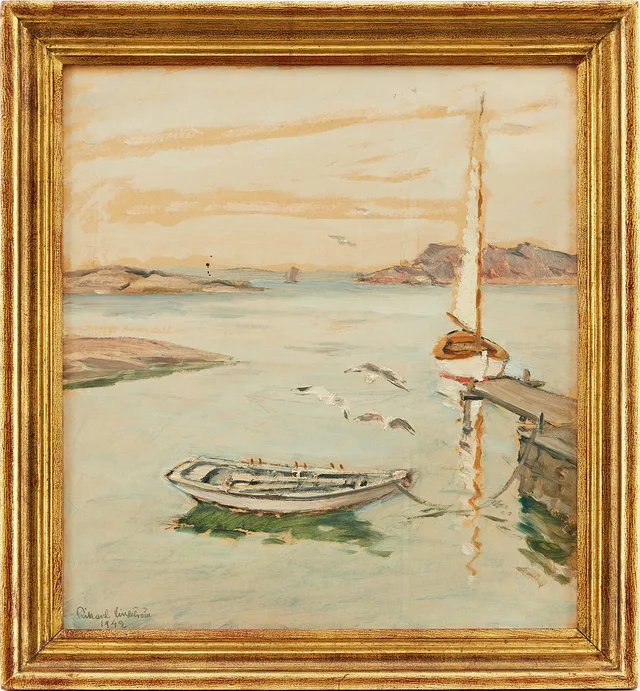 RIKARD LINDSTRÖM. "Mot Rödberget Fiskebäckskil".