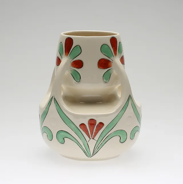 VAS, flintgods, jugend, Rörstrand, omkring år 1900.