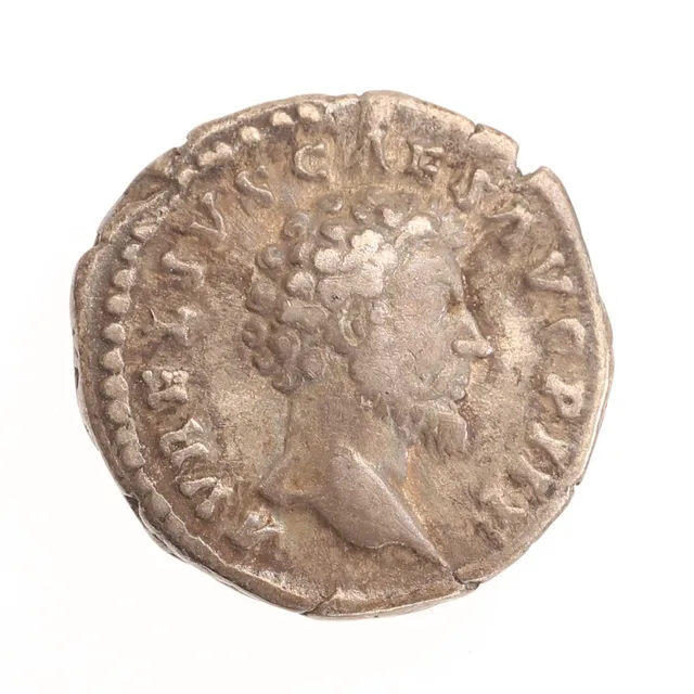 MYNT, silver, Denarius, Marcus Aurelius, Romerska Riket 161-180 e.kr.